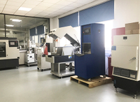 Асфальтовая лаборатория. для подготовки образца