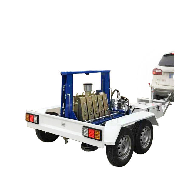 Каков метод использования тяжеловесного дефлектометра?