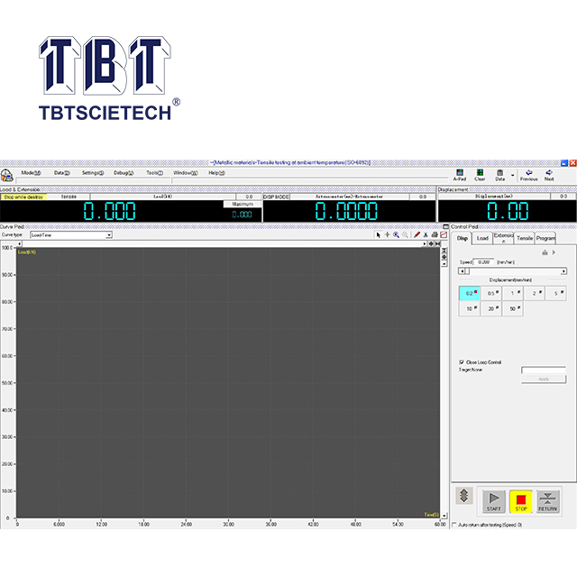 Электронная универсальная испытательная машина с управлением от ПК