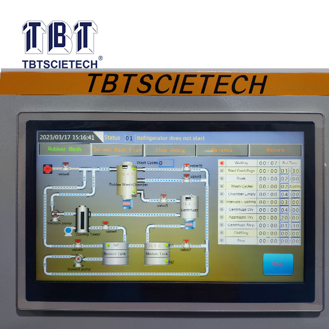 Анализатор асфальта (метод ультразвуковой очистки)