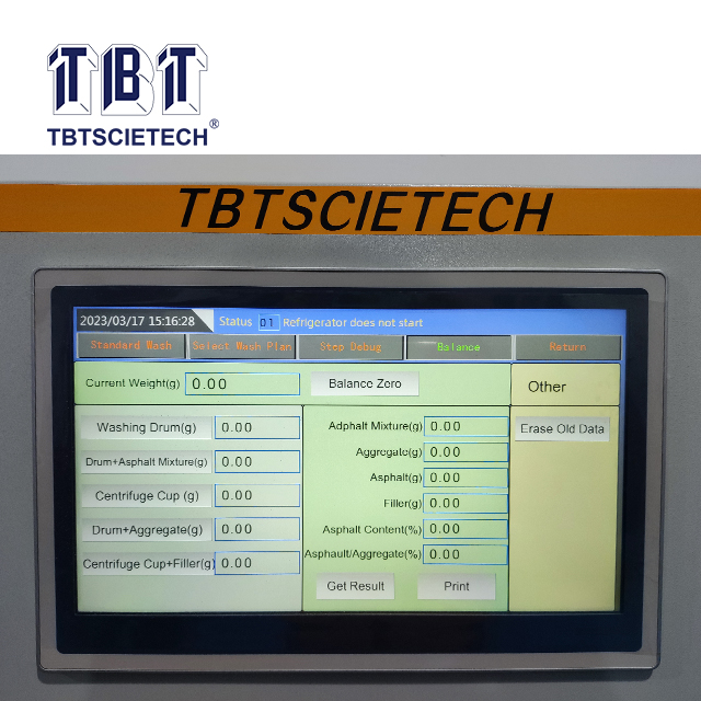 Анализатор асфальта (метод ультразвуковой очистки)