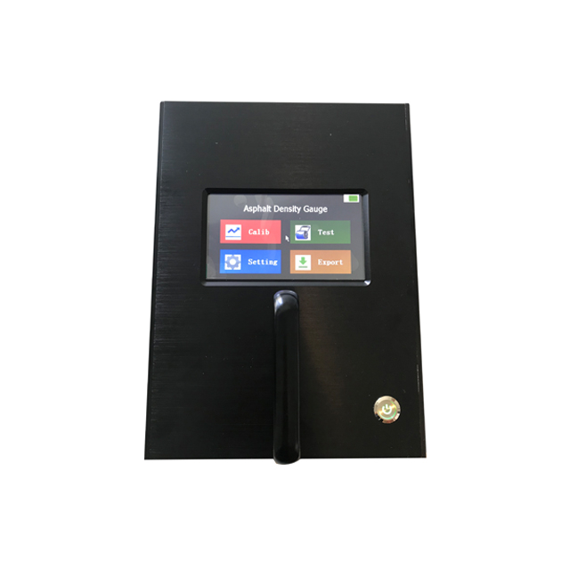 Тротуар с высокочастотным неядерным измерителем электрической плотности