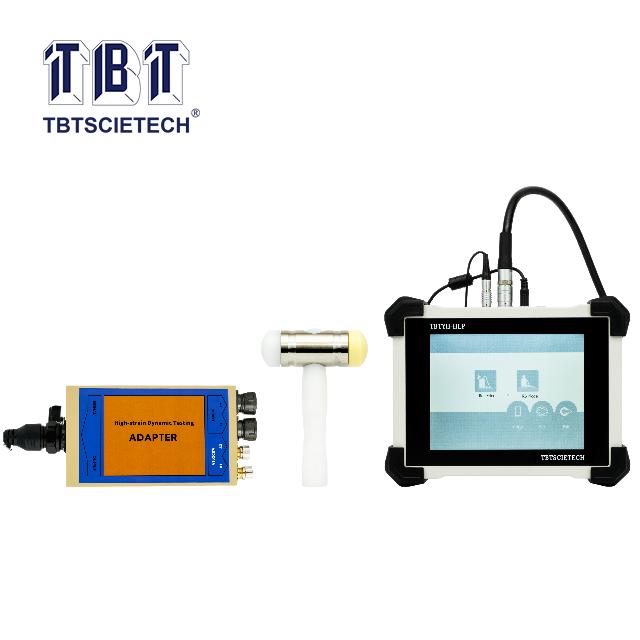 Динамический тестер с высоким/низким делением для фундаментальных свай (тестер целостности пит-пили)