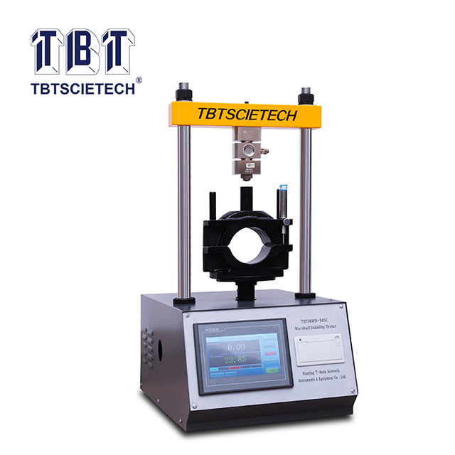 Тестер стабильности Marshall с дисплеем сенсорного экрана