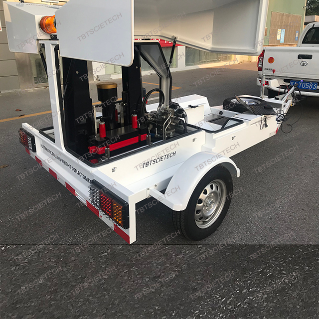 Рентгеновский дефлектометр падающего груза FWD для измерений