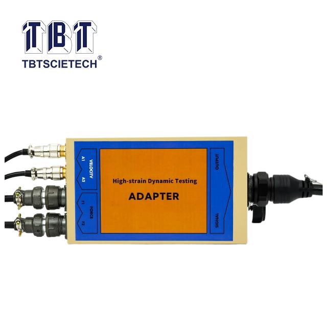 Динамический тестер с высоким/низким делением для фундаментальных свай (тестер целостности пит-пили)